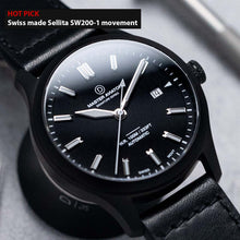 Load image into Gallery viewer, Swiss movement DIY Watch Kit | PVD Pilot Watch with Sellita SW200-1 |DWC x EONIQ Signature Master Aviator