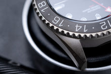 Load image into Gallery viewer, Plated 925 Silver GMT Dive Watch | Vintage Diver with Patina | Aging experience | Seiko NH34