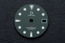 Load image into Gallery viewer, DWC D03 GMT Forest Green Sandwich Lume Dial for TMI NH34/NH35
