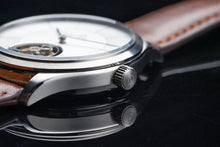 Load image into Gallery viewer, DWC Signature Master Tourbillon | Minimalist Tourbillon with Anthracite Sector Dial and Silver Wire Bracelet