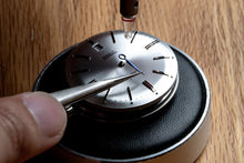 Load image into Gallery viewer, Installing your own thermally blued hands onto your DIY watch