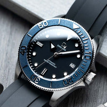 Load image into Gallery viewer, Blue Type D bezel dive watch kit  | D02 Dial with BGW9 SuperLume 