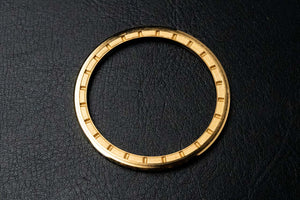 41.5mm Classic thin profile Gold bezel - for DWC divers, Seiko SKX and 5KX/SRPD