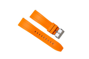 DIY Watch Club FKM Rubber Watch Band - Orange