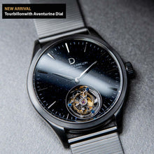 Load image into Gallery viewer, DWC Signature Master Tourbillon | Minimalist Tourbillon with Anthracite Sector Dial and Silver Wire Bracelet