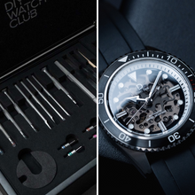 Load image into Gallery viewer, [Editor&#39;s Gift Pick] Our skeleton dive watch kit with the crystal dial