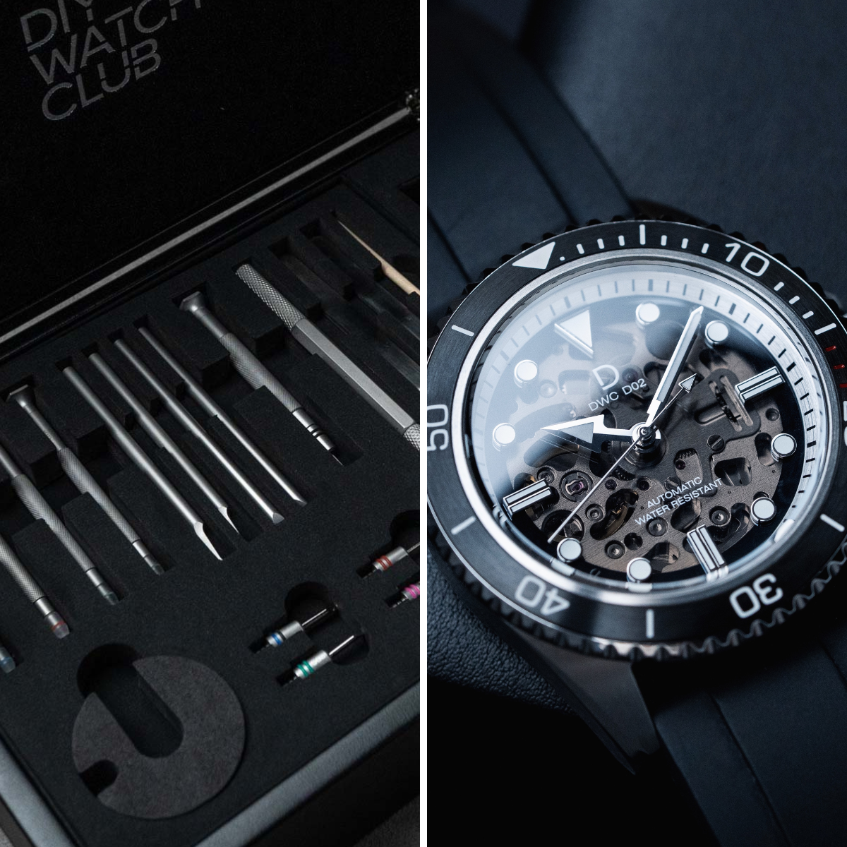 [Editor's Gift Pick] Our skeleton dive watch kit with the crystal dial
