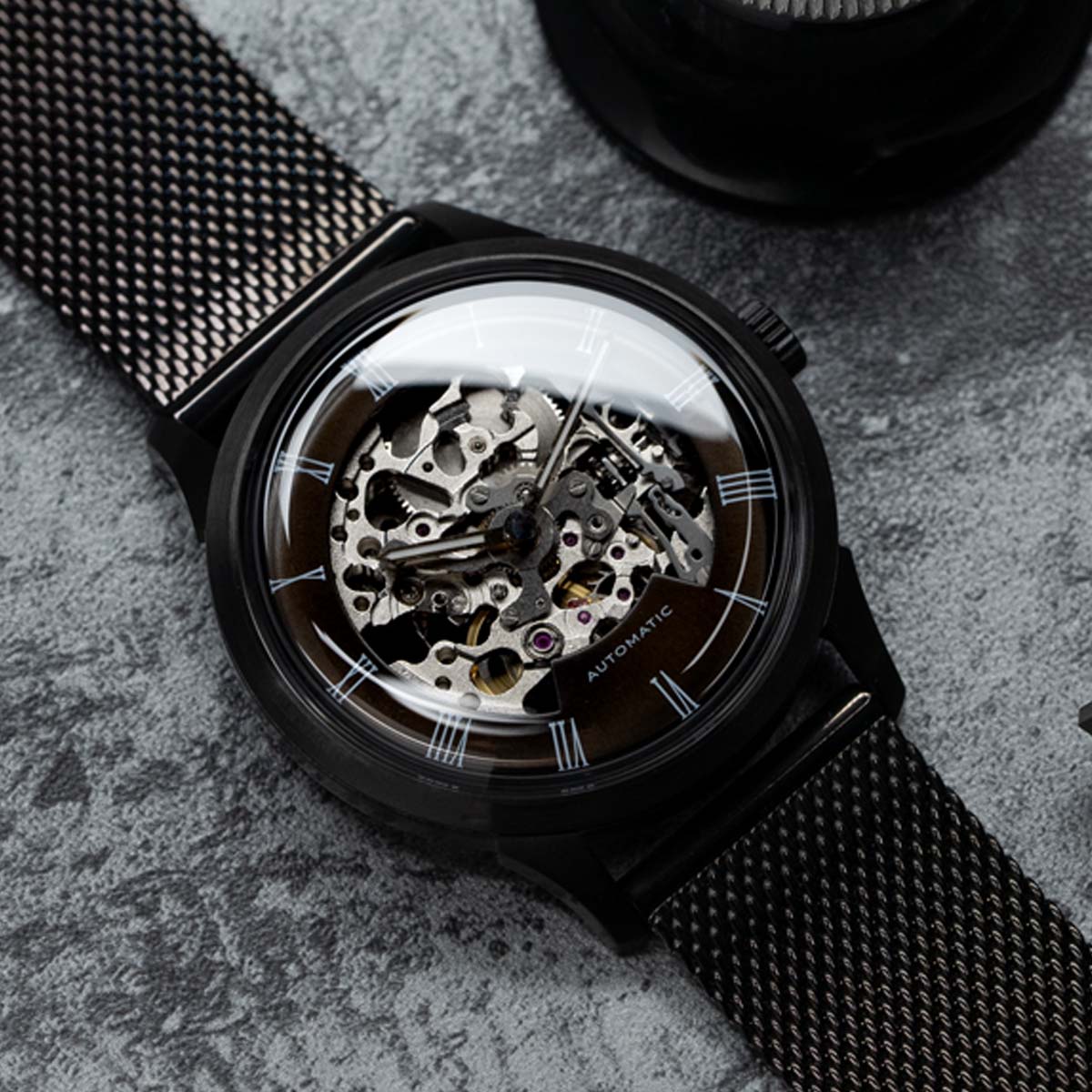 DIY Watchmaking Kit | 38.5mm Mosel series - Brunette