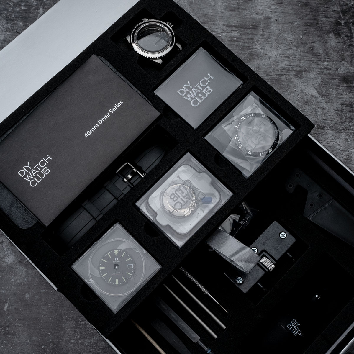 Seiko Diy Watch Making Kit DIY Watchmaking Kit NH34 GMT Dive Watch