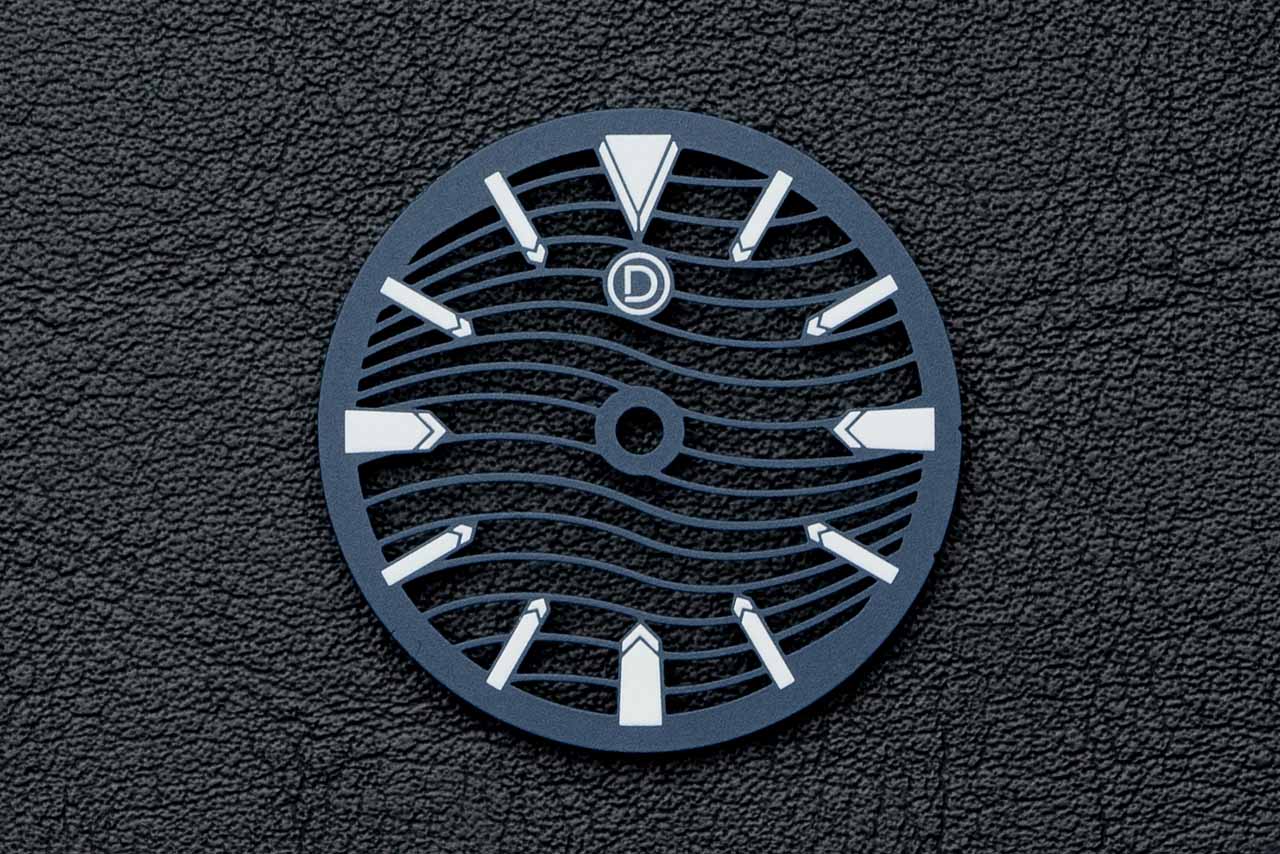 DWC D01S Skeleton Luminous Dial - Blue Wave (Japan BGW9) for TMI NH series