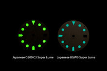 Load image into Gallery viewer, DWC D03 GMT Forest Green Sandwich Lume Dial for TMI NH34